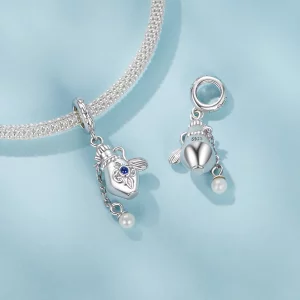 Zawieszka w kształcie butelki perfum w stylu vintage PANDORA - SCC2912