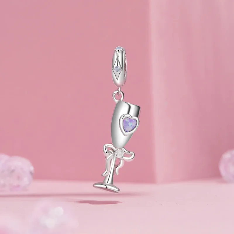 (zdjęcie do) Zawieszka w kształcie kielicha w stylu vintage PANDORA - SCC2889 - Wyświetl 2