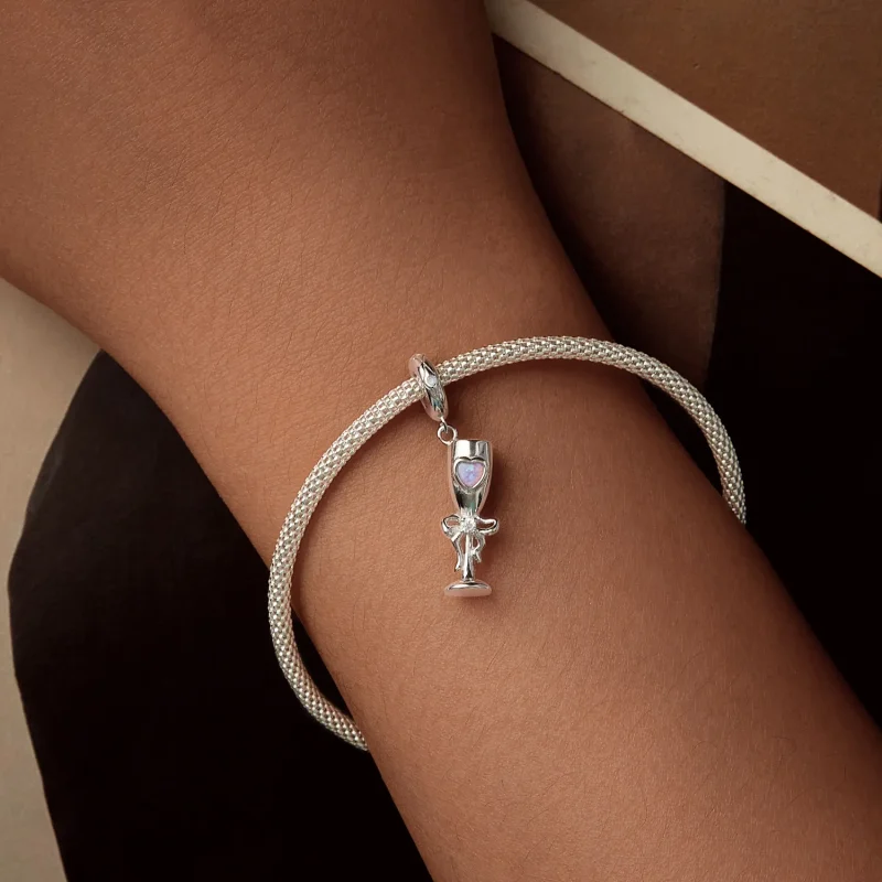 (zdjęcie do) Zawieszka w kształcie kielicha w stylu vintage PANDORA - SCC2889 - Wyświetl 5