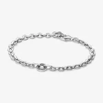 Bransoletka łańcuszkowa pavé Pandora Signature - 592777C01