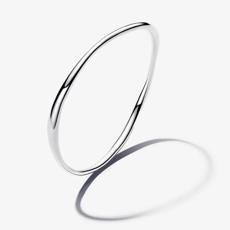 (zdjęcie do) Bransoletka Pandora bangle o organicznym kształcie - 593317C00