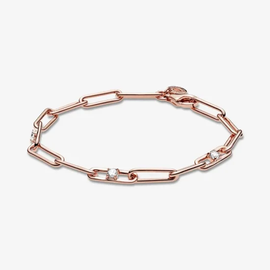 (zdjęcie do) Bransoletka Pandora Link Chain & Stones - 589177C01