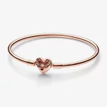 Bransoletka Pandora Moments Heart & Butterfly - 582594C01