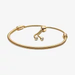 Bransoletka Pandora Moments Snake Chain Slider - 569652C01