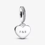 Charms-Zawieszka Pandora Serce do grawerowania - 798761C01