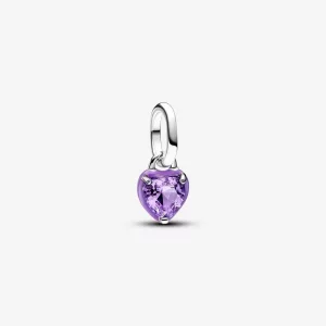 Mały charms-zawieszka Pandora ME Fioletowa czakra serca - 793042C04