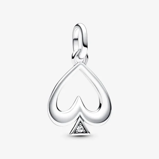 (zdjęcie do) Medalik Pandora ME w kształcie karcianego symbolu pik - 793078C01