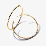 Otwarte Kolczyki obręcze Pandora 65 mm - 263312C00