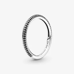 Pierścionek Pandora ME Black Pavé - 199679C02