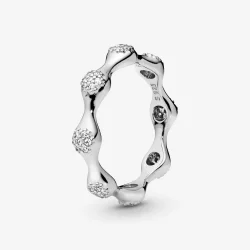 Pierścionek Pandora Pavé Modern LovePods - SPRZEDAŻ KOŃCOWA - 197295CZ