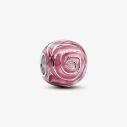 Różowy Charms Pandora Kwitnąca róża - 793212C01