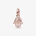 Zawieszka Pandora z chroniącą dłonią Fatimy - 789144C00
