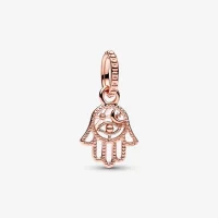Zawieszka Pandora z chroniącą dłonią Fatimy - 789144C00
