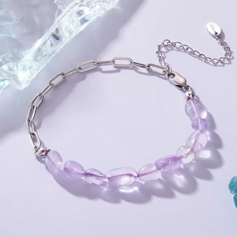 (zdjęcie do) Pandora Style 925 Srebro Próby 925 z Powłoką Platynową Bransoletka z Kryształem - Wyświetl 3