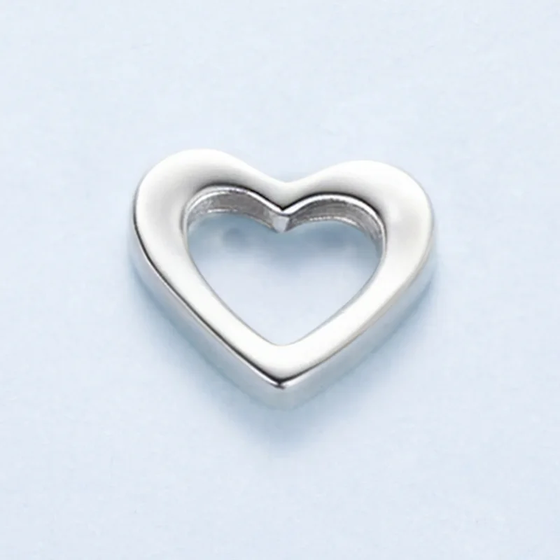 (zdjęcie do) Pandora Style Heart 925 Srebro Próba Koralik - Utleniony Amulet Miłości - BSC113 - Wyświetl 3