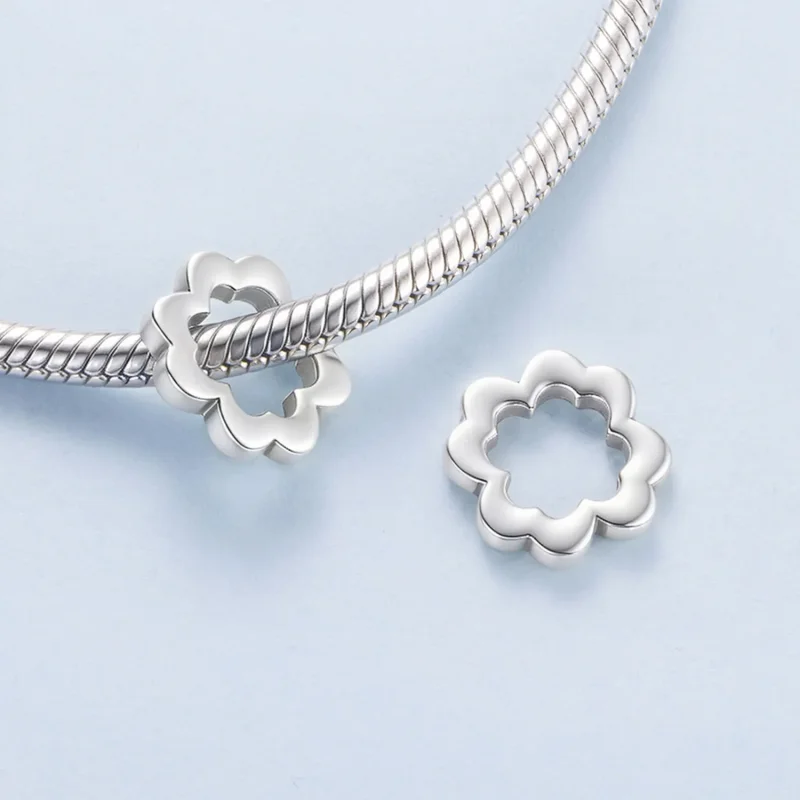 (zdjęcie do) Pandora Style Koniczyna 925 Srebro Próby Koralik - Utleniony - BSC1138 - Wyświetl 4