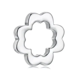 Pandora Style Koniczyna 925 Srebro Próby Koralik - Utleniony - BSC1138 (zdjęcie do) Pandora Style Koniczyna 925 Srebro Próby Koralik - Utleniony - BSC1138
