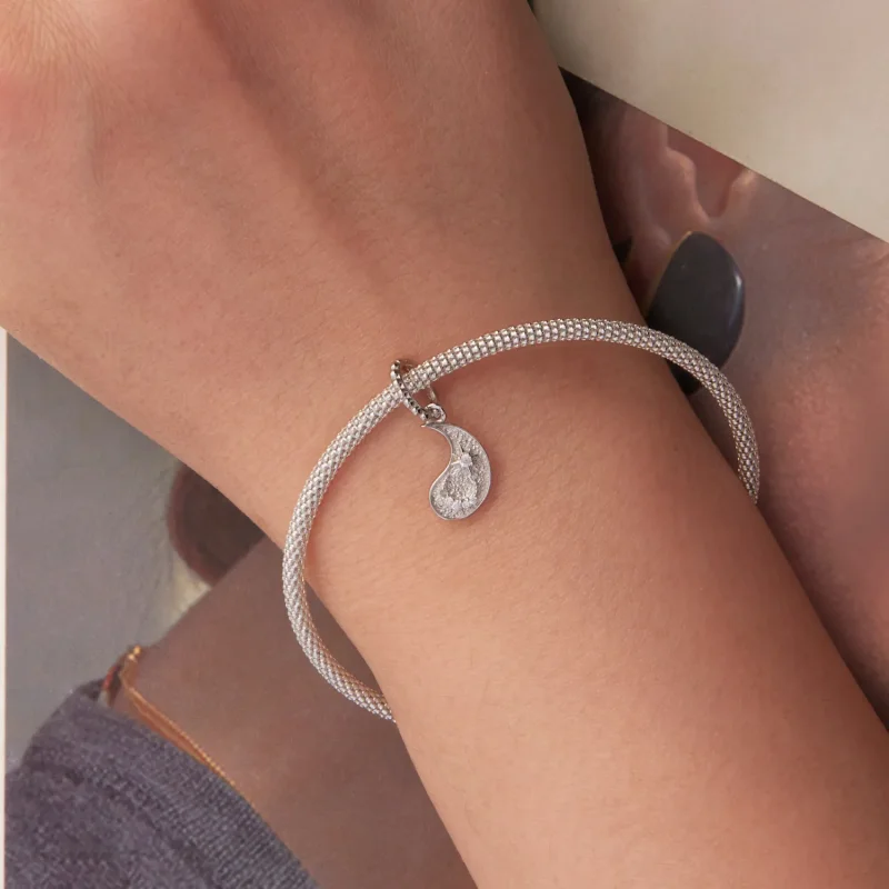 (zdjęcie do) Pandora Style Tai Chi Yin Yang Gwiazda Księżyc 925 Srebro Próby z Cyrkoniami - P - Wyświetl 5
