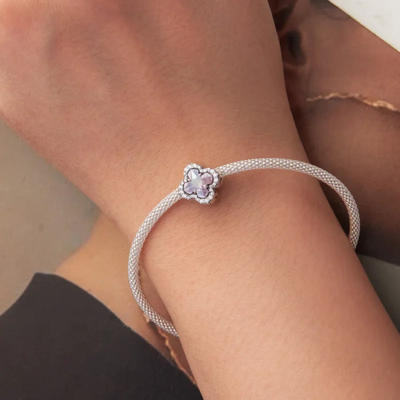 (zdjęcie do) Pandora Style Cross Faith 925 Srebro Próby 925 Koralik z Cyrkoniami Sztucznymi i - Wyświetl 6