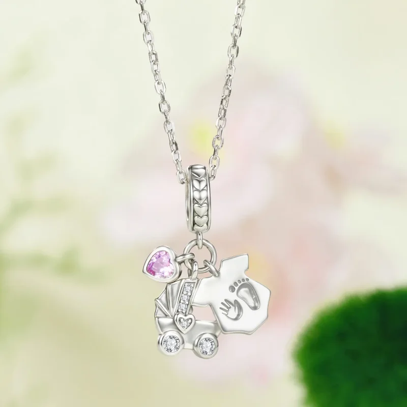 (zdjęcie do) Pandora Style 925 Srebro Próby Sterling Oksydowane Zawieszka Potrójny Charm z Cy - Wyświetl 3