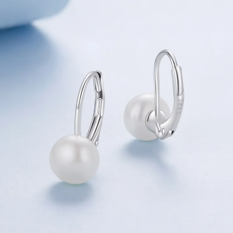 (zdjęcie do) Pandora Style 925 Srebro Próby 925 z Platerowaną Platyną Kolczyki z Wisiorami ze - Wyświetl 3