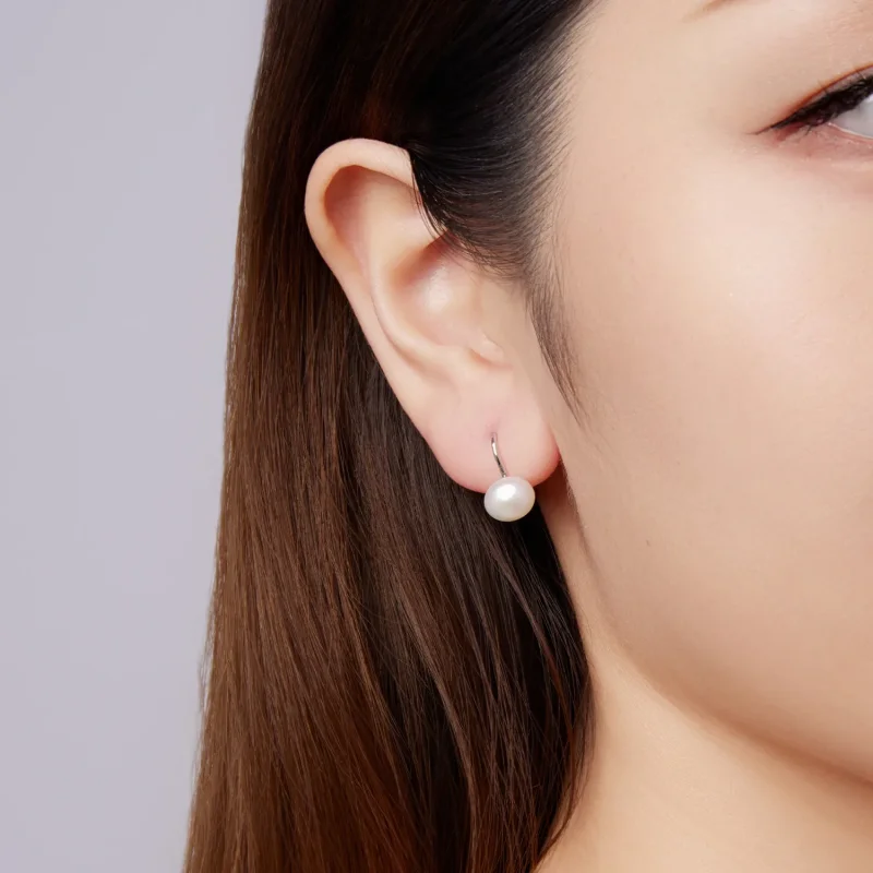 (zdjęcie do) Pandora Style 925 Srebro Próby 925 z Platerowaną Platyną Kolczyki z Wisiorami ze - Wyświetl 10