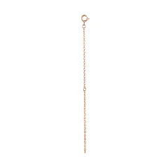 (zdjęcie do) Pandora Style-Inspired Różowo Złocony Łańcuszek Przedłużający ze Srebra Próby 925 - SCA015-10C