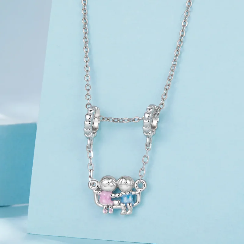 (zdjęcie do) Pandora Style 925 Srebro Próby 925 Pozłacane Rodzime Srebro Wisiorek Dziecięcych - Wyświetl 3