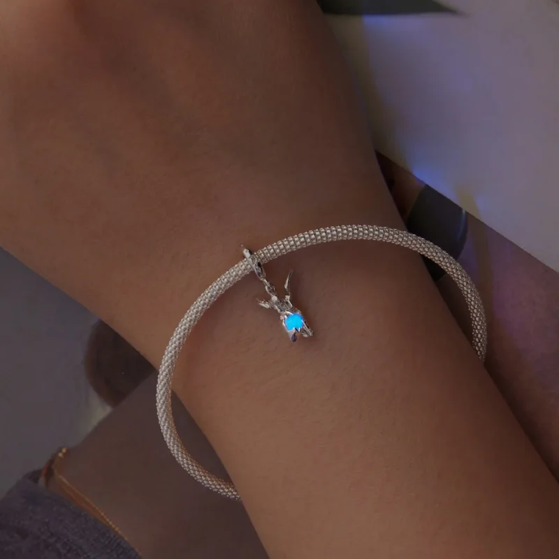 (zdjęcie do) Pandora Style 925 Srebrna Zawieszka z Aniołkiem - Cyrkonie i Kamień Świecący w C - Wyświetl 7