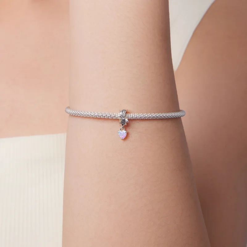 (zdjęcie do) Pandora Style 925 Srebro Próbne Koralik Rozdzielający w Formie Kokardy - Syntety - Wyświetl 7