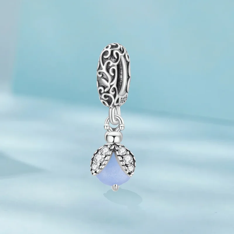 (zdjęcie do) Pandora Style 925 Srebro Próby Glow-in-the-Dark Pendant z Cyrkoniami i Nightston - Wyświetl 2