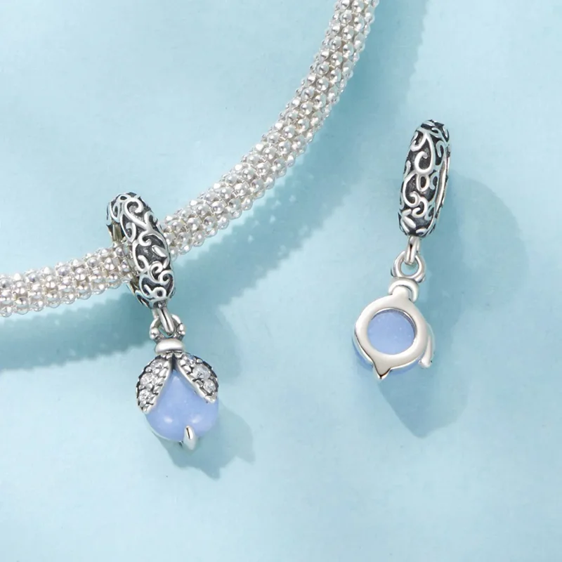 (zdjęcie do) Pandora Style 925 Srebro Próby Glow-in-the-Dark Pendant z Cyrkoniami i Nightston - Wyświetl 6