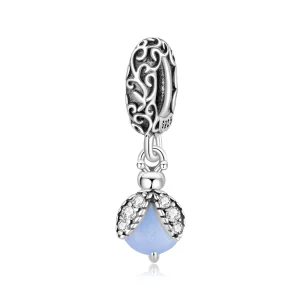 Pandora Style 925 Srebro Próby Glow-in-the-Dark Pendant z Cyrkoniami i Nightstone - SCC3106 (zdjęcie do) Pandora Style 925 Srebro Próby Glow-in-the-Dark Pendant z Cyrkoniami i Nightstone - SCC3106