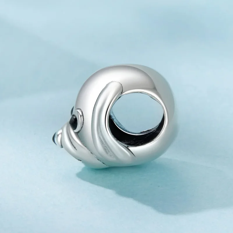 (zdjęcie do) Pandora Style 925 Srebro Próby 925 Utleniony Koralik Golden Retriever z Emalią - - Wyświetl 3