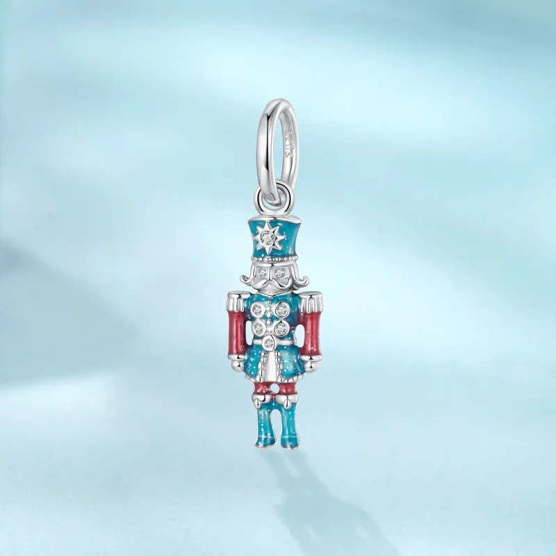 (zdjęcie do) Pandora Style 925 Srebro Próby Sterling Platynowane Zawieszka Dziadek do Orzechó - Wyświetl 2