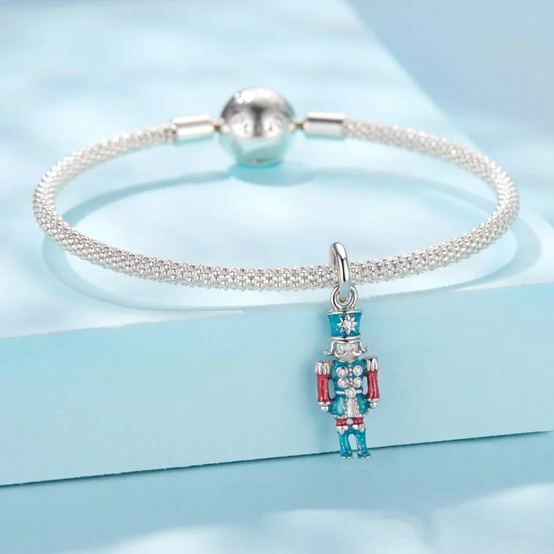 (zdjęcie do) Pandora Style 925 Srebro Próby Sterling Platynowane Zawieszka Dziadek do Orzechó - Wyświetl 3