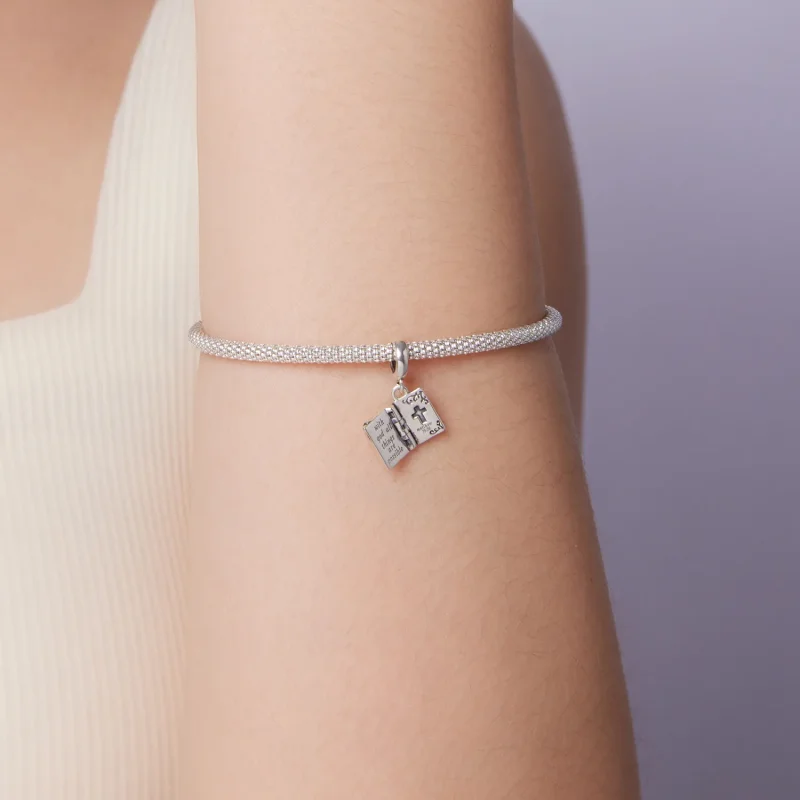(zdjęcie do) Pandora Style Lucky Star 925 Srebrna Bransoletka z Oksydowanym Wykończeniem - Wi - Wyświetl 6