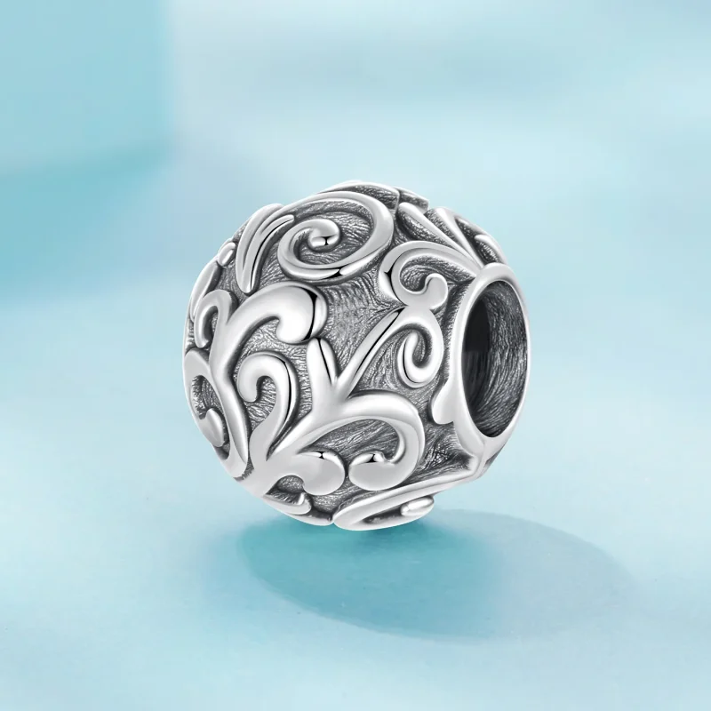 (zdjęcie do) Pandora Style 925 Srebro Próba Utleniony Wzór Winorośli Koralik - SCC3117 - Wyświetl 2