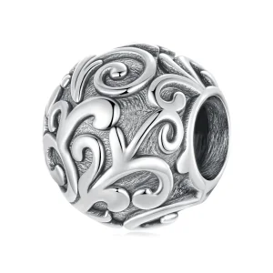 Pandora Style 925 Srebro Próba Utleniony Wzór Winorośli Koralik - SCC3117 (zdjęcie do) Pandora Style 925 Srebro Próba Utleniony Wzór Winorośli Koralik - SCC3117