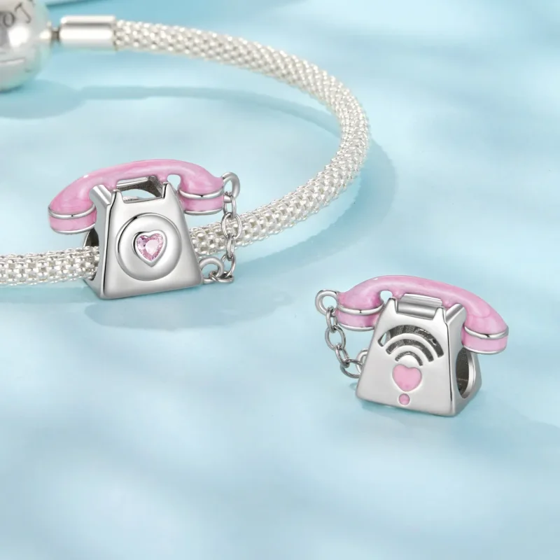 (zdjęcie do) Pandora Style 925 Srebro Próby 925 Platynowane Koralik z Cyrkoniami i Emalią w S - Wyświetl 4