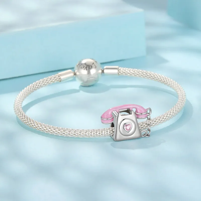 (zdjęcie do) Pandora Style 925 Srebro Próby 925 Platynowane Koralik z Cyrkoniami i Emalią w S - Wyświetl 5