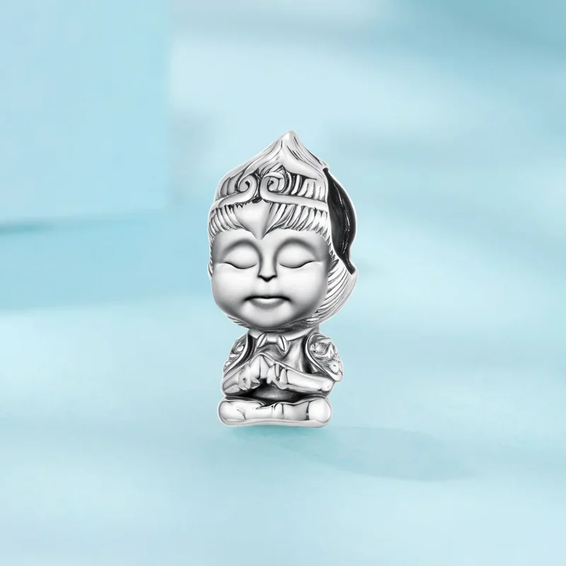 (zdjęcie do) Pandora Style 925 Srebro Próby 925 Utleniony Koralik Sun Wukong - SCC3122 - Wyświetl 2