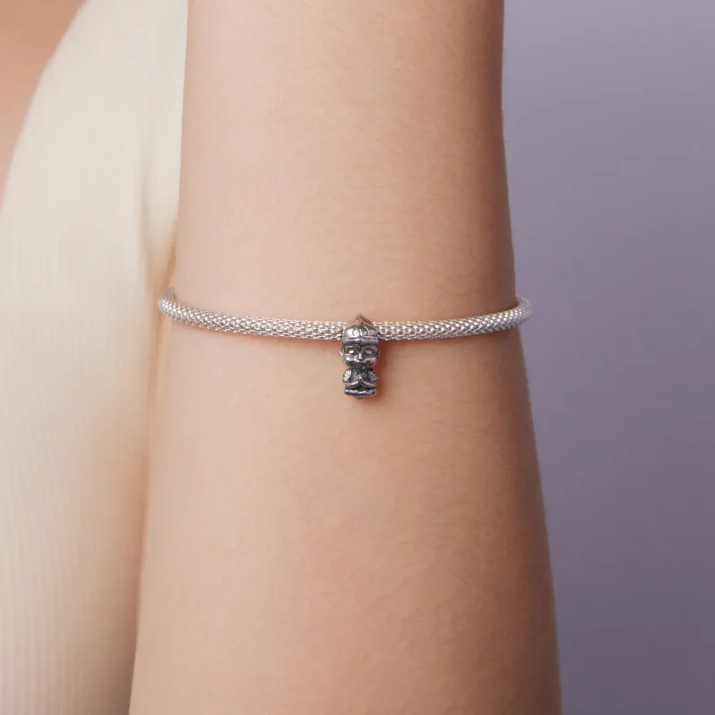 (zdjęcie do) Pandora Style 925 Srebro Próby 925 Utleniony Koralik Sun Wukong - SCC3122 - Wyświetl 7