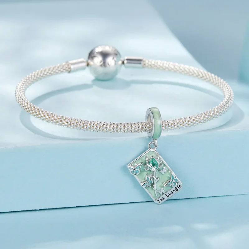 (zdjęcie do) Pandora Style 925 Srebro Próby 925 Pozłacane Białym Złotem Wróżebne Różdżki Wisi - Wyświetl 3