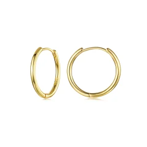 (zdjęcie do) Pandora Style 925 Srebrne Kolczyki z Pozłacanymi Okuciami - SCE1772-BS