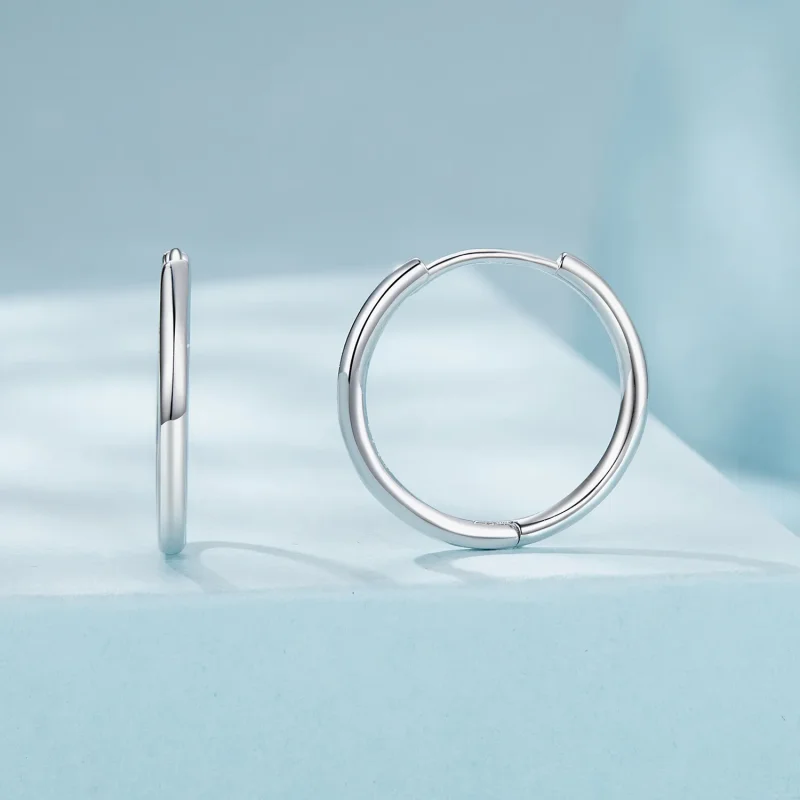 (zdjęcie do) Pandora Style 925 Srebrne Kolczyki z Platerowaną Platyną - SCE1772-L - Wyświetl 2