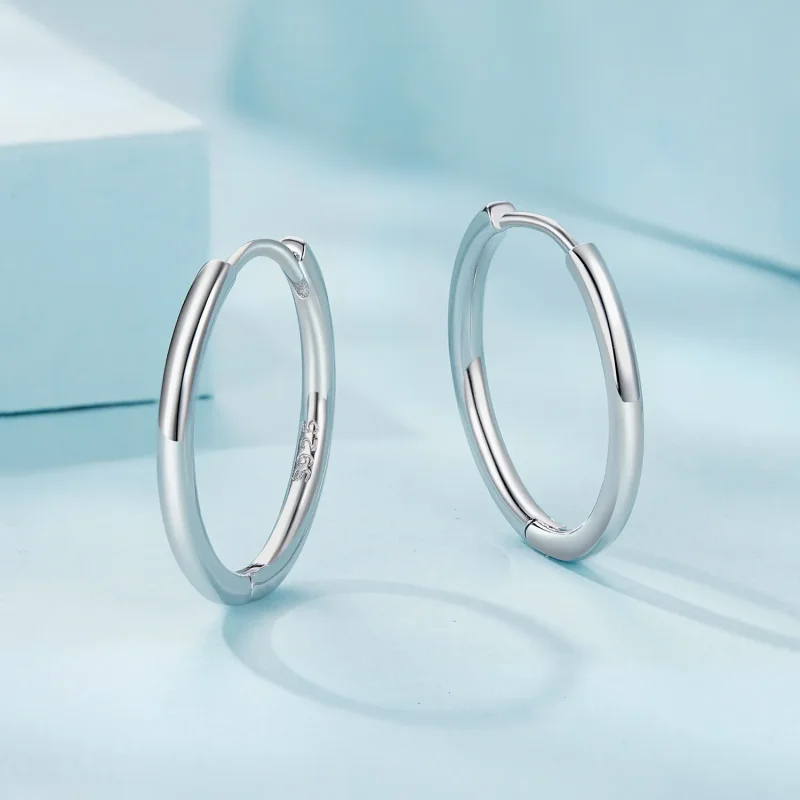 (zdjęcie do) Pandora Style 925 Srebrne Kolczyki z Platerowaną Platyną - SCE1772-L - Wyświetl 3