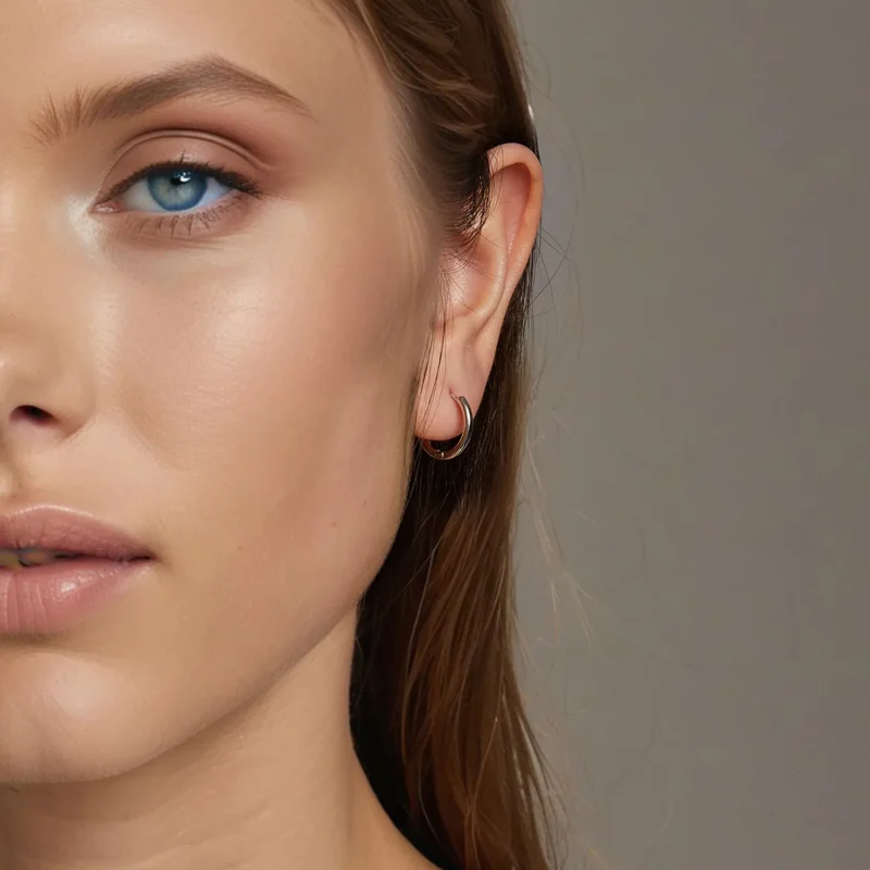 (zdjęcie do) Pandora Style 925 Srebrne Kolczyki z Próby z Platynowaną Powłoką - SCE1772-M - Wyświetl 11