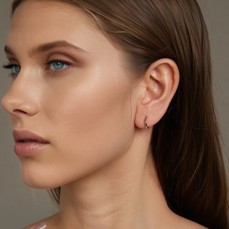 (zdjęcie do) Pandora Style 925 Srebrne Kolczyki z Platynowym Powłoką - SCE1772-S - Wyświetl 8