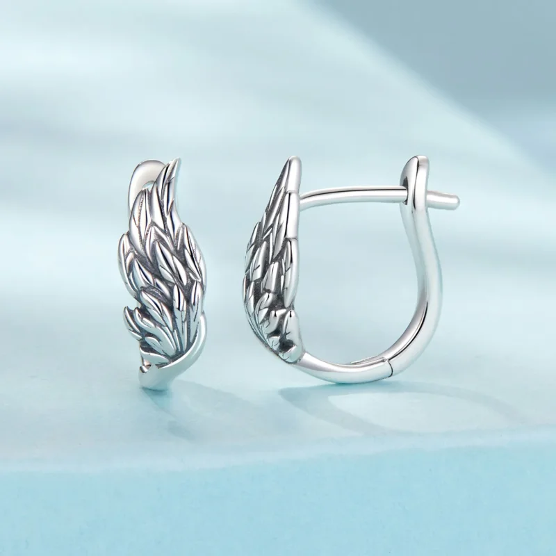 (zdjęcie do) Pandora Style 925 Srebro Próby 925 z Pozłacaniem na Biało Kolczyki typu Climber - Wyświetl 2